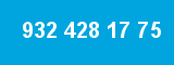 932 428 17 75 932 428 17 75